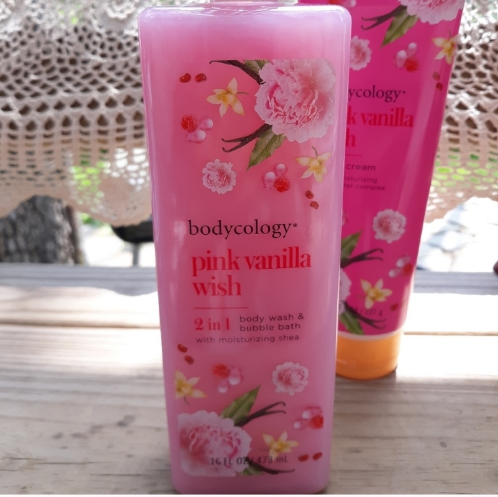 🆕️PINK VANILLA WISH BODY WASH & BODY CREAM - Picture 7 of 10